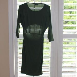 Venus Backless Long Sleeve Dress